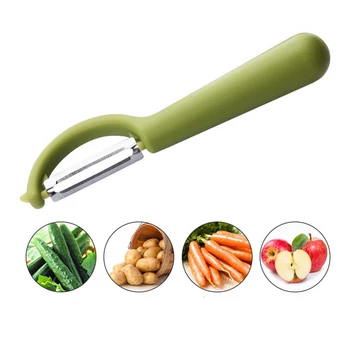 

Stainless Steel Fruit Peeler Manual Handheld Kitchen Tools Non Slip Multifunctional Carrots Vegetables Rustproof Cucumber Potato