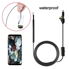 Универсальный Бороскоп, мобильный телефон, USB, прочный, водонепроницаемый, USB, камера для осмотра компьютера, ПК, 1,5 м, 5,5 мм, Ушная ложка, эндоскоп, ноутбук