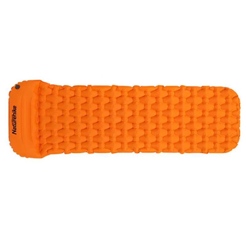 

Ultra Light Inflatable Cushion Outdoor Tent Sleeping Pad Single With Pillow Nylon TPU Double-layer air valve inflatable Cushion
