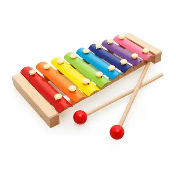 

Baby Kid Musical Toys Xylophone Wooden Instrument Gift Child Educational Toys R9UE