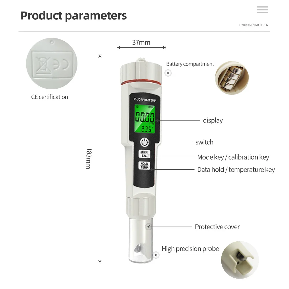 4 em 1 digital aquario medidor de 01