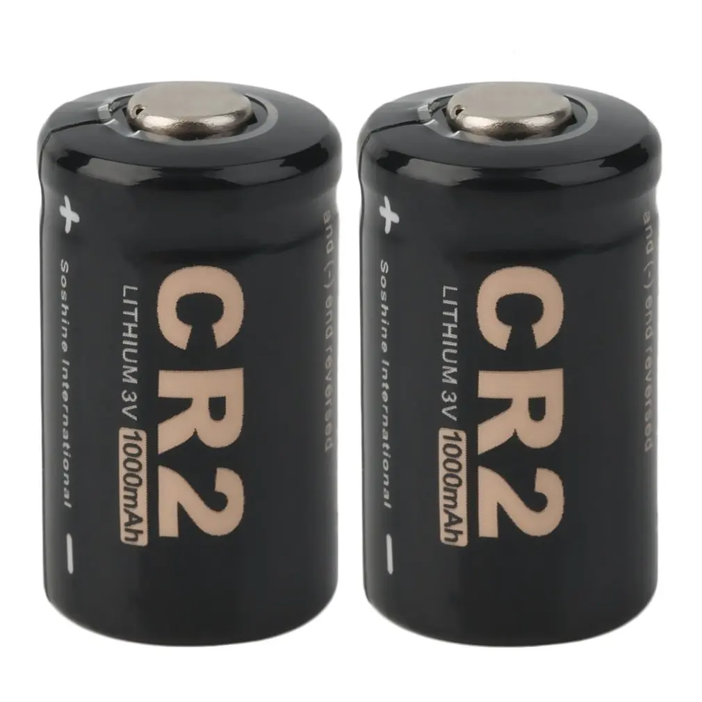 В наличии! 2 шт CR2 3 0 V 1000mAh защищенная аккумуляторная батарея + чехол для Soshine