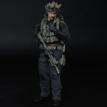 

Rowsfire 1Pcs 1/6 30cm Soldier Model Realistic Headsculpt DIY Movable Navy Seals Military Figure