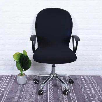 

Modern Spandex Computer Chair Cover 100% Polyester Elastic Fabric Office Chair Cover Easy Washable Removeable Chair Covers