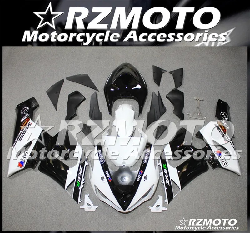 Мотоциклетный обтекатель abs Подходит для Kawasaki ZX6R 636 ZX-6R 2005 2006 корпусные детали пресс-форм Магазин № 0331