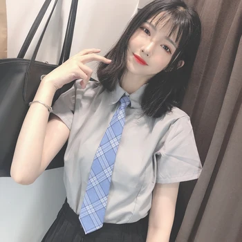 

2020 jk bow tie striped solid uniform collar butterfly cravat japanese high school girls students preppy chic of tying a knot