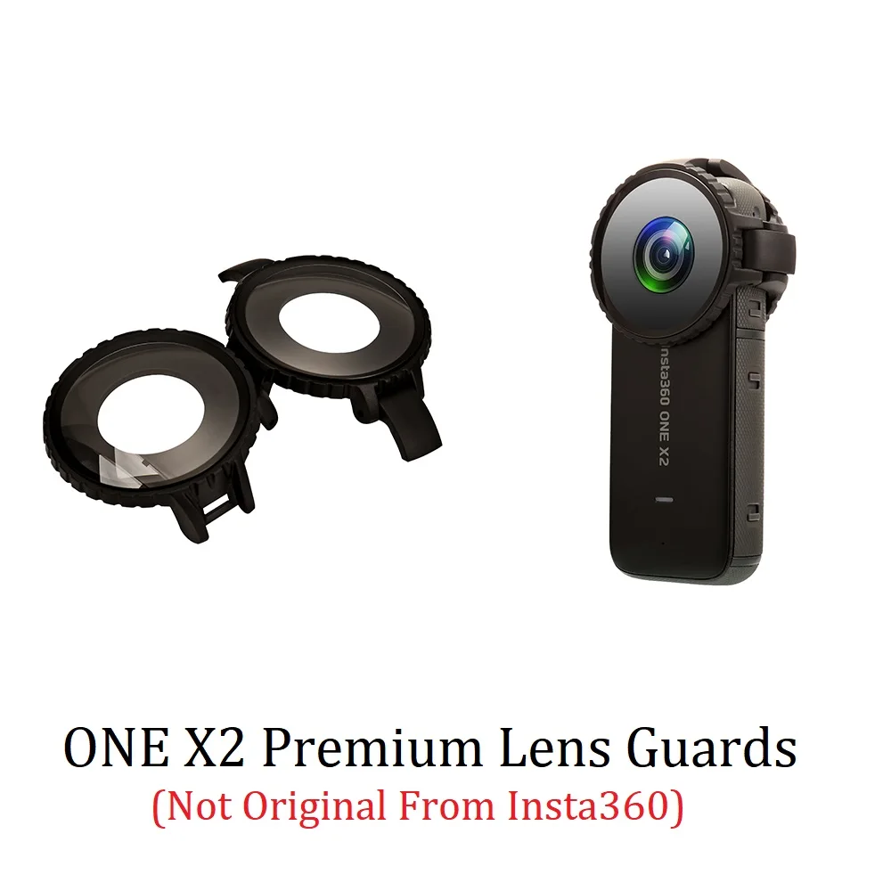 Insta360 ONE X2 Premium Lens Guards / Sticky Lens Guards / Lens Cap Insta 360 ONE X2 Original Accessories New In Stock 