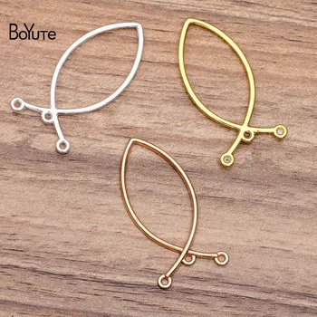 

BoYuTe Wholesale (50 Pieces/Lot) Metal Alloy 42*20MM Fish Charms Pendant DIY Hand Made Jewelry Accessories