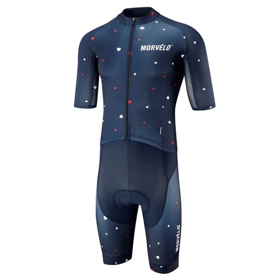 SVBBZC набор Джерси для велоспорта, костюм для триатлона, цельный мужской Облегающий комбинезон с коротким рукавом, одежда для велоспорта - Цвет: 5-Pic Color