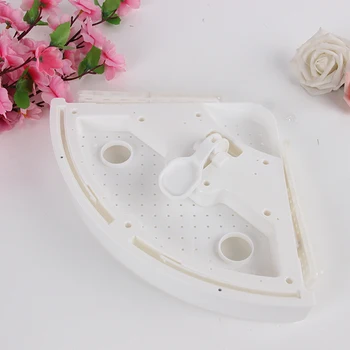 

Bathroom Shelf Organizer Corner Shelf Caddy Bathroom Plastic Snap up Corner Shelf Shower Storage Wall Holder Shampoo Holder 1PC