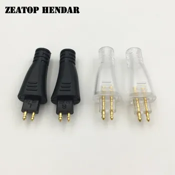 

5Pairs Upgrade Earphone Male Pin Adapter Copper Plug Headphone Audio Jack for FOSTEX TH900 MKII MK2 TH909 TR-X00 TH600 TH610
