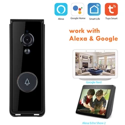 Tuya Doorbell Camera Smart Home HD 1080P Waterproof Video Intercom Doorbell USB Charging Two-way Audio With Noise Canceling