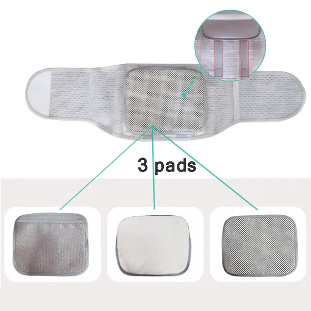 Ágyéktámogató Öv Hátsó Nadrágtartók Turmalin Önmelegítő Mágneses Terápia Lélegző Derékkezelés Fűrészáru Izom Törzs - Image 6