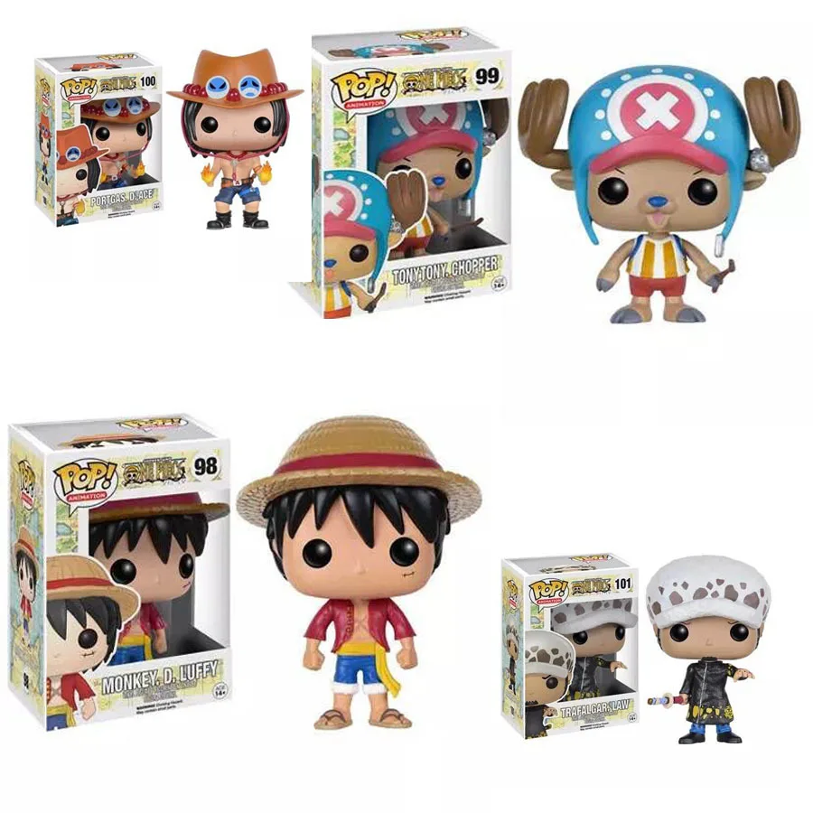 Funko Pop цельная Коллекционная модель игрушки обезьяна д. Luffy NAMI FRANKY Фигурки ПВХ для