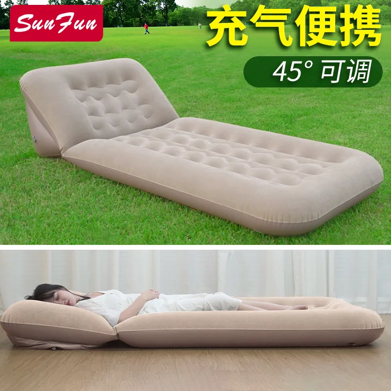 Outdoor Fauteuil Opblaasbare Bed Liggen Bed Thuis Sofa Rugkussen Dutje Bed Lunch Bed Slaapkamer Enkele Luie Bed Outdoor Fauteuil Opblaasbare Bed Liggen Bed Thuis Sofa Rugkussen Dutje Bed Lunch Bed Slaapkamer Enkele Luie Bed