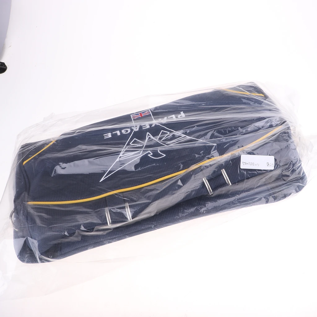 Waterproof Golf Bags Golf Club Boston Bag Deluxe Golf Clothing & Shoes Storage Case with Separate Shoes Area 