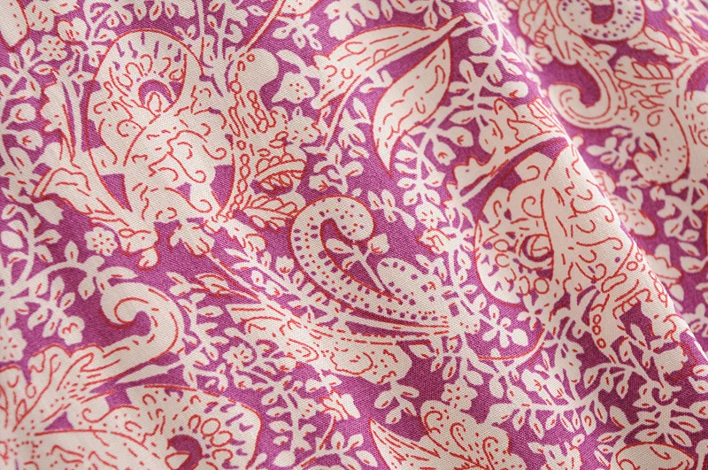 Boho королев для женщин с цветочным принтом поясом рисунком оборками пляжное