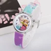 Disney Frozen Princess Elsa Children Cartoon Watches Spiderman Colorful Led Light Boys Watch Girls KidsGift Clock Wristwatch 2