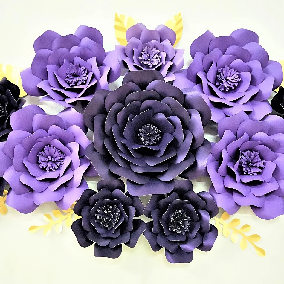 Paper Rose Centerpiece