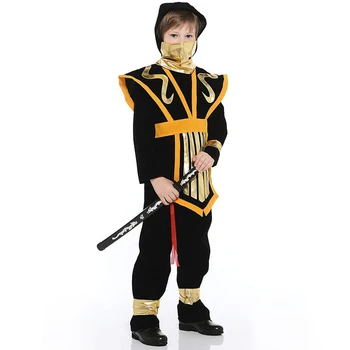 

Carnival costume "Super Ninja", velvet, size 34, height 128 cm