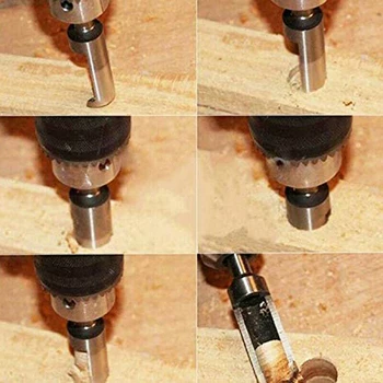

Crafts Wood Plug Drill Bits Tool Accessory Parts Cutter Taper Straight