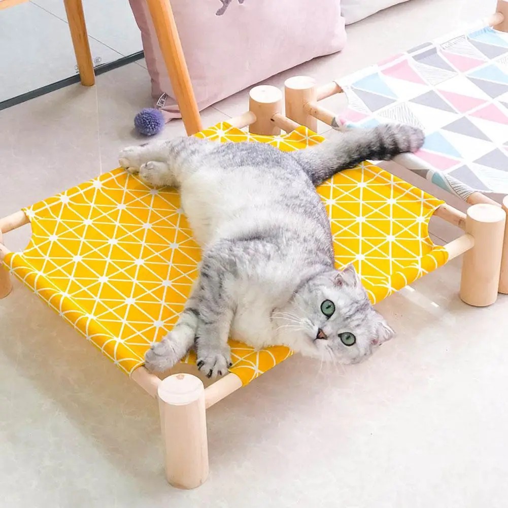 HobbyLane Detachable Pet Scratch Resistant Hammock Bed for Rabbit Dogs Puppy Cats Sleeping