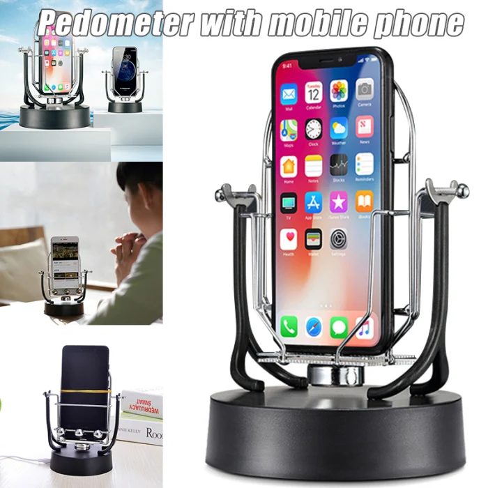 dispositivo de balanço de telefone movimentação máquina de movimento suporte para telefone passos gd