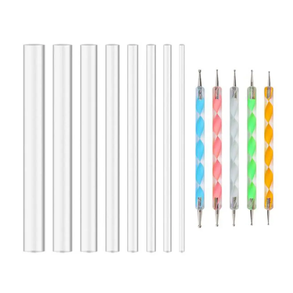 

13pcs set Mandala Dotting Tools Set Pen Dotting Tools Mandala Stencil Ball Stylus Paint Tray for Painting