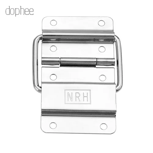 Dophee 2/4/20 шт, античная бронза, 4 размера, шарнир для ящика шкафа, ювелирная коробка, шарнир с винтами для мебельной фурнитуры - Цвет: G 1pc 48mm by 84mm