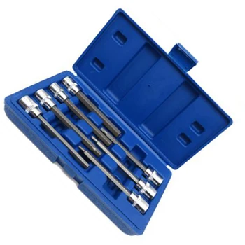 

Metric Impact Hex Long H3-H10 Socket Sleeve Steel Repair Hand Tool Accessory Set