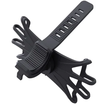 

Bicycle Mobile Phone Holder Silicone Rotating Stable Handlebar Mount FOU99