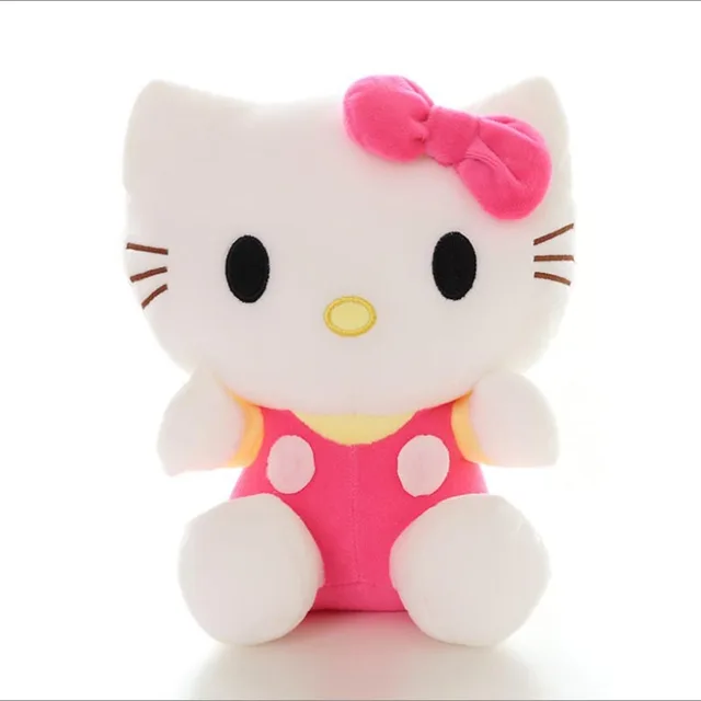Lovely Sanrio Plush Peluche Kawaii Kt Cats Plush Dolls Cute Stuffed Animal Plushie Toy 20Cm Kt Ragdoll Home Decor Gift for Girls 1