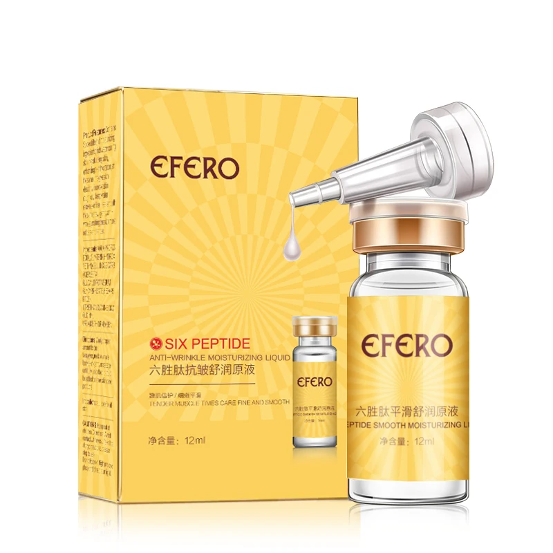Six Peptide Wrinkle VC крем для лица, белый лечение акне крем с гиалуроновой кислотой увлажняющий крем чайное дерево сужение пор контроль масла против морщин против старения - Цвет: Six Peptide Wrinkle