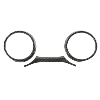 

Carbon Fiber Dashboard Decorative Frame Cover Trim for 2018+ Jeep Wrangler JL