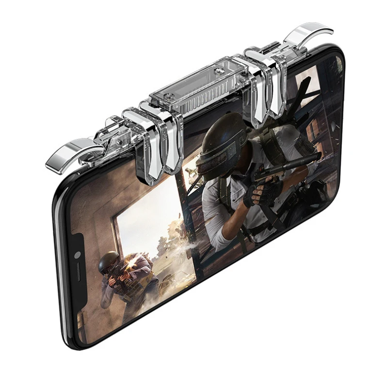 

Portable Mobile Game Shooting Controller Gamepad Fire Button Shooter for PUBG Portable Shooting handle