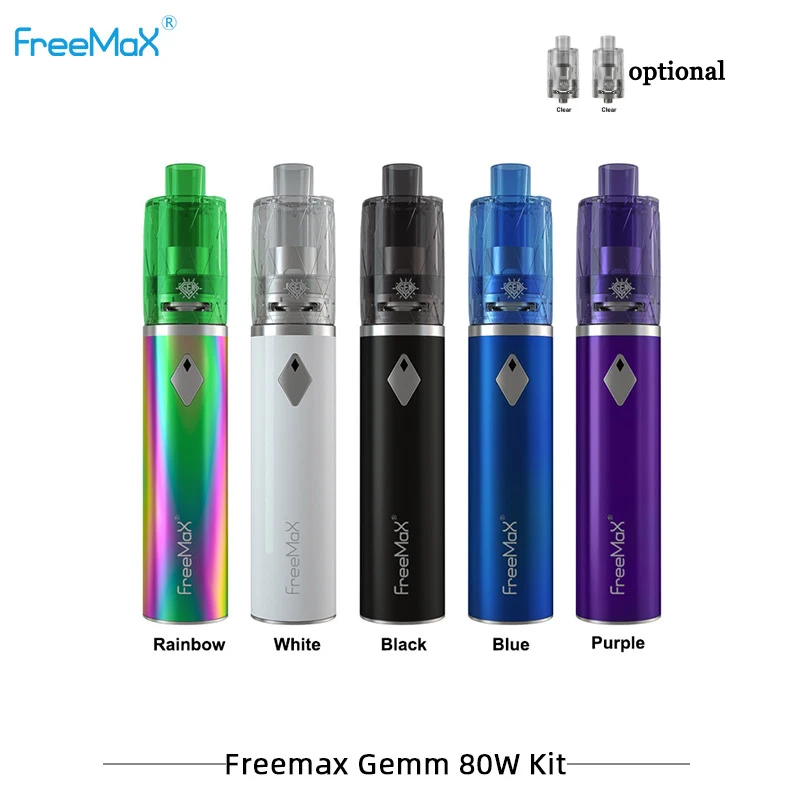 Оригинальный набор Freemax Gemm 80 Вт 2900 мА/ч 5 мл одноразовая сетка Gem Tank VW mod