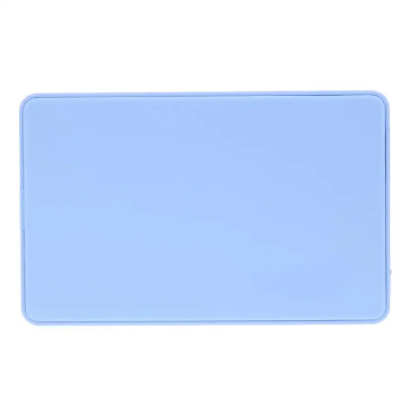 2,5 дюйма USB 3,0 SATA Hd Box HDD жесткий диск внешний защитный корпус - Цвет: Blue