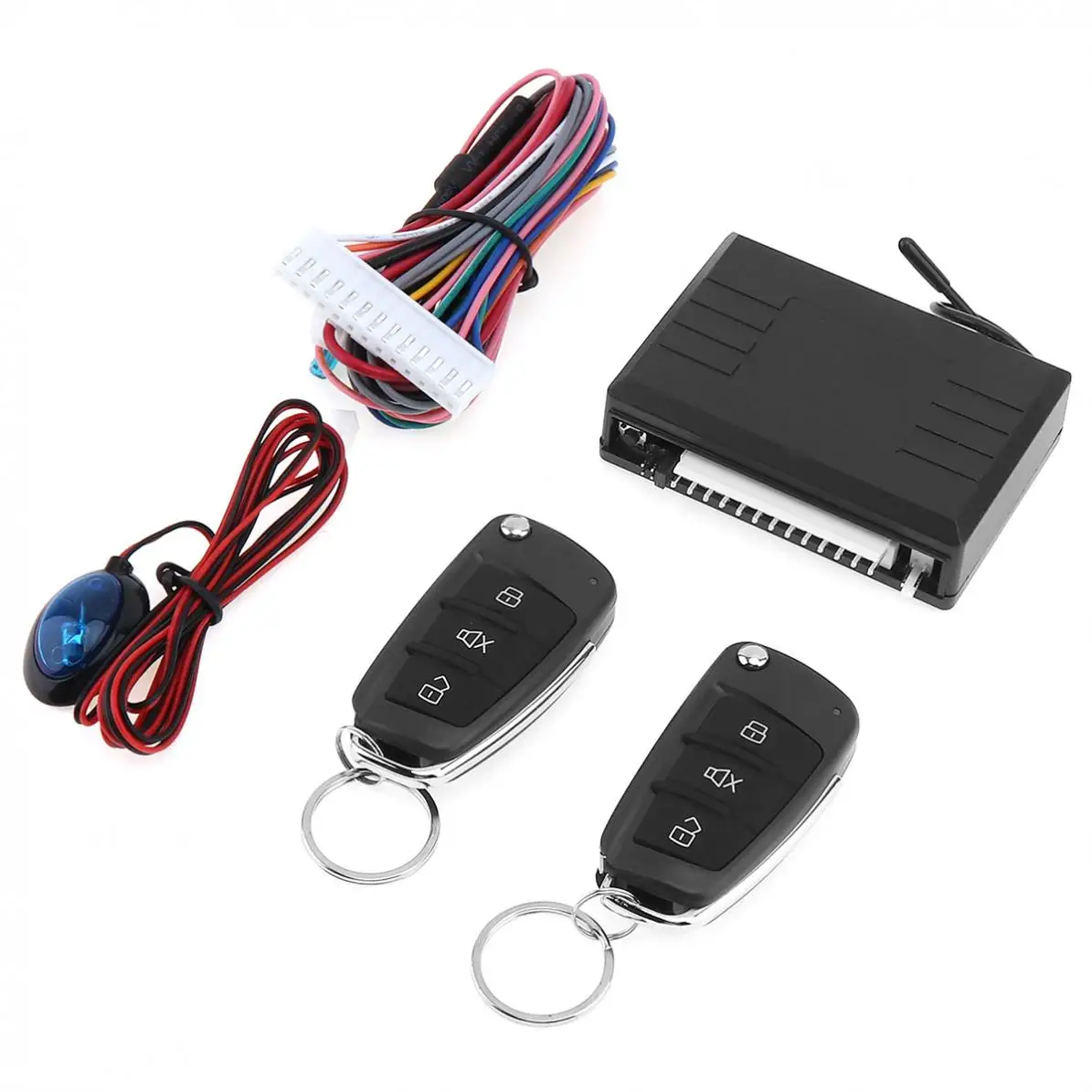 

12V Car Alarm System Vehicle Keyless Entry System with Remote Control & Door Lock Automatically for KIA New