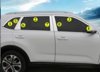 

Suitable for 18 new generation for kia Sportage car window trim special stainless steel door trim accessories