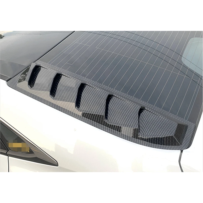 Автомобильные окна из углеродного волокна ABS жалюзи Обложка для Honda Civic Sedan 2016-2020 |
