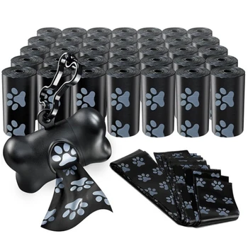 

50Rolls Dog Poop Bags Pet Waste Garbage Bags Biodegradable Outdoor Carrier Holder Dispenser Clean Pick up Tools Pet Accessories
