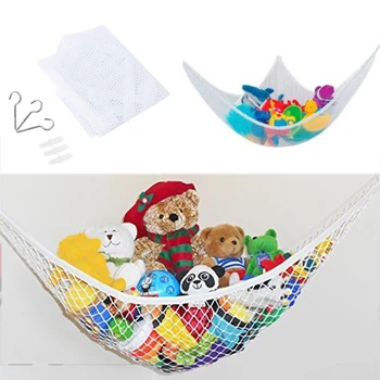 

Organize Towels CHILDS Baby Large 25lbs Animals TEDDY Organizer Tidy Toy Hammock NURSERY Storage Soft Net Mesh Bedroom Bedding