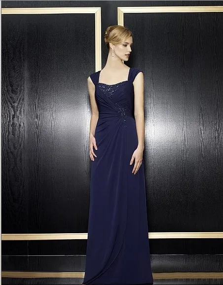 

2018 maxi new arrival vestidos de festa beaded formales gown royal blue long elegant party evening mother of the bride dresses