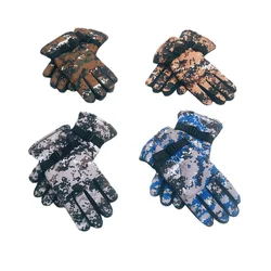 Winter Men's Outdoor Mountaineering Camping Cycling Equipment Plus Velvet To Keep Warm and Windproof Work Motorcycle Bike Gloves