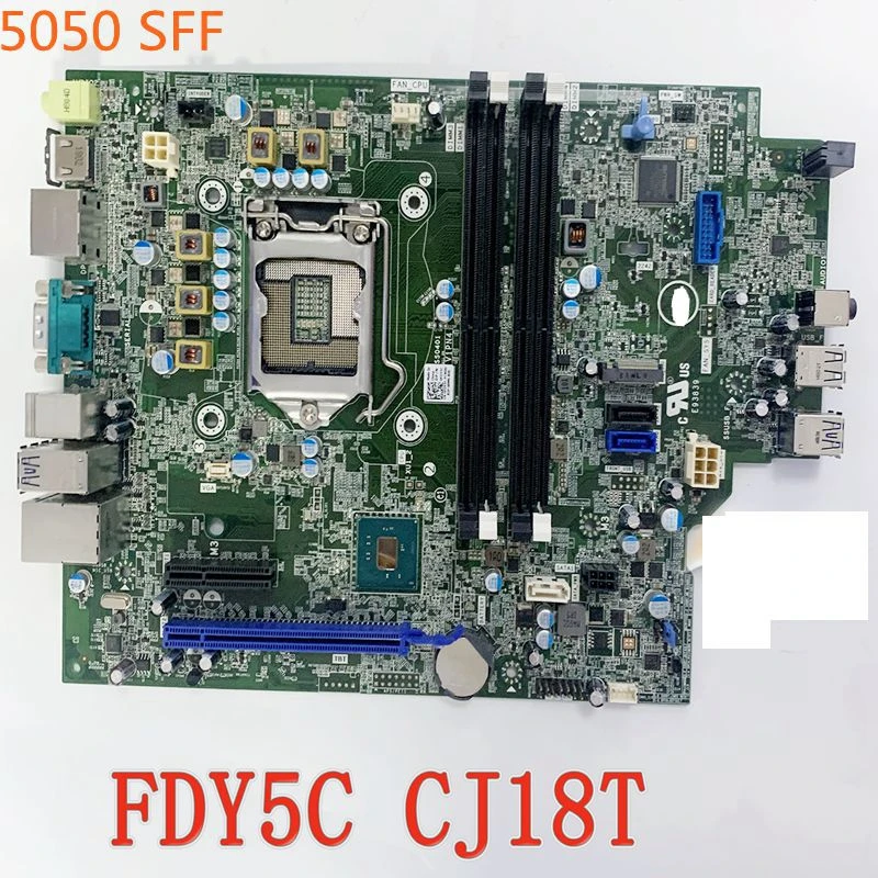 For DELL Optiplex 5050 SFF Desktop Motherboard FDY5C CJ18T LGA1151 DDR4 Mainboard 100%tested fully work best chipset for gaming pc