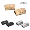 2pcs Stainless Steel Magnetic Clasps Charms Connector Buckle For Diy Leather Bracelets Rope Jewelry Making Findings Accessories ► Photo 3/6