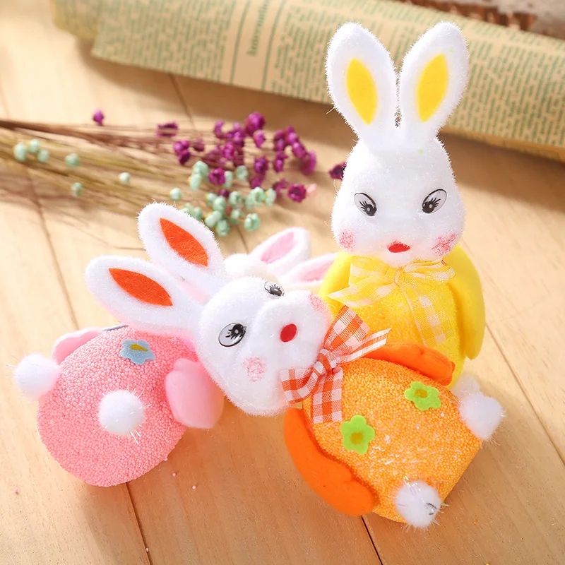 Пасхальное яйцо кролик DIY пасхальные яйца игрушки Куклы Детские вечерние украшения