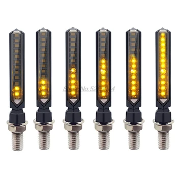

E-mark LED Motorcycle turn signals lights water flowing cover for KTM Cb600F Aprilia Rs4 Dl 650 Damper Motorcycle Bmw R1150Gs