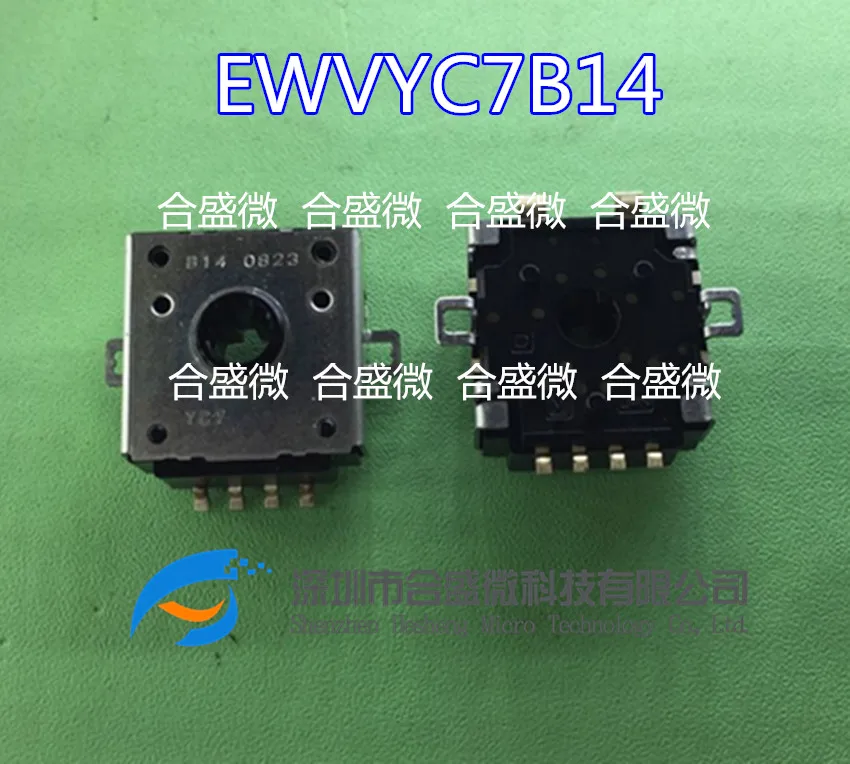 2PCS роторный реостат потенциометра EWVYC7B14 EWV-YC7B14 угол поворотный переключатель