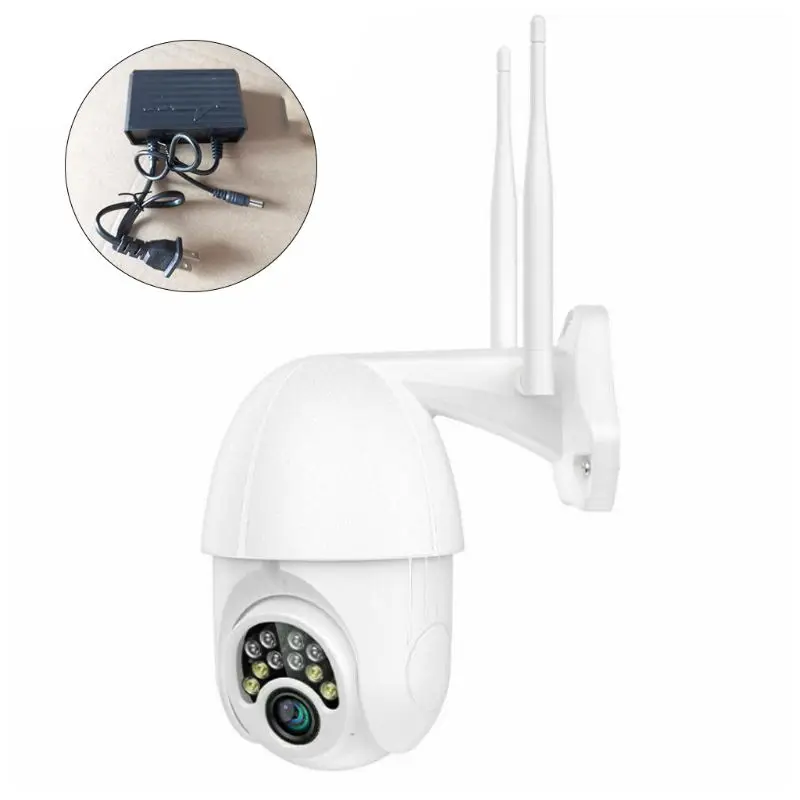 Открытый WiFi Водонепроницаемый 1080P HD Безопасности IP ИК камера 360 градусов Поворотная инфракрасная камера ночного видения наблюдения